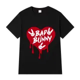 Adult Unisex Tops Exclusive Design Bad Bunny Heart T-shirts And Hoodies