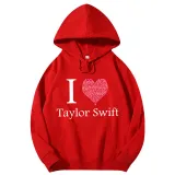Adult Unisex Tops Exclusive Design I Love Taylor Swift T-shirts And Hoodies