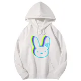 Adult Unisex Tops Exclusive Design Colorful Bad Bunny T-shirts And Hoodies