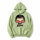 Adult Unisex Tops Exclusive Design Bad Bunny With Sunglasses T-shirts And Hoodies