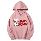 Adult Unisex Tops Exclusive Design Bad Bunny Cartoon Rabbit T-shirts And Hoodies