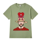 Adult Unisex Tops Exclusive Design Bad Bunny Heart T-shirts And Hoodies