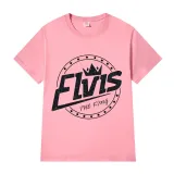 Adult Unisex Tops Exclusive Design Rocker Elvis The King Around T-shirts And Hoodies