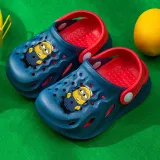 Toddler Kids Summer Slipper Cartoon Yellow Character Clog Slipper