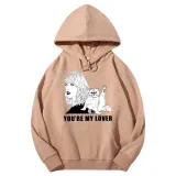 Adult Unisex Tops Exclusive Design Taylor With Cat You're My Lover T-shirts And Hoodies