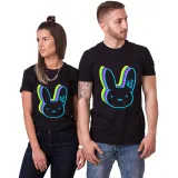 Adult Unisex Tops Exclusive Design Colorful Bad Bunny T-shirts And Hoodies