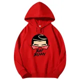 Adult Unisex Tops Exclusive Design Bad Bunny With Sunglasses T-shirts And Hoodies