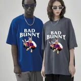 Adult Unisex Tops Exclusive Design Bad Bunny Boy With Rabbit T-shirts And Hoodies