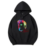 Adult Unisex Tops Exclusive Design Rainbow Rocker Elvis T-shirts And Hoodies