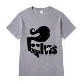 Adult Unisex Tops Exclusive Design Cartoon Cool Rocker Elvis T-shirts And Hoodies