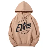 Adult Unisex Tops Exclusive Design Rocker Elvis The King Around T-shirts And Hoodies