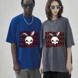 Adult Unisex Tops Exclusive Design Bad Bunny Horror Rabbit T-shirts And Hoodies