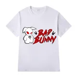 Adult Unisex Tops Exclusive Design Bad Bunny Cartoon Rabbit T-shirts And Hoodies