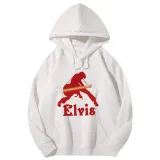 Adult Unisex Tops Exclusive Design Rocker Elvis Guitar T-shirts And Hoodies