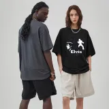 Adult Unisex Tops Exclusive Design Rocker Elvis T-shirts And Hoodies