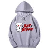 Adult Unisex Tops Exclusive Design Bad Bunny Cartoon Rabbit T-shirts And Hoodies