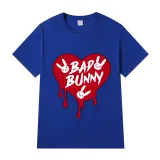 Adult Unisex Tops Exclusive Design Bad Bunny Heart T-shirts And Hoodies