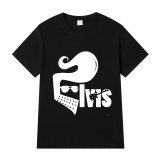 Adult Unisex Tops Exclusive Design Cartoon Cool Rocker Elvis T-shirts And Hoodies