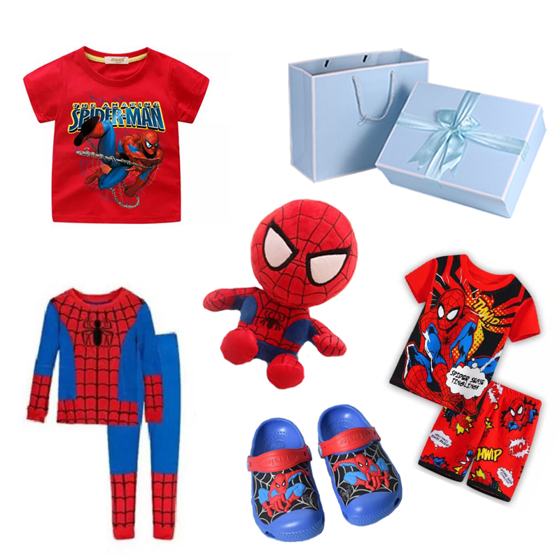 Boys Birthday Slipper Bag Sleepwear Tops Birthday Gift Set With Gift Box