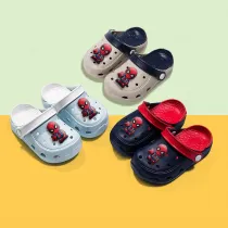 Toddler Kids Summer Slipper Cartoon Spider Super Hero Clog Slipper