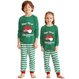 2023 Christmas Matching Family Pajamas Exclusive Design Our First Christmas Couple Gnomes Pajamas Set