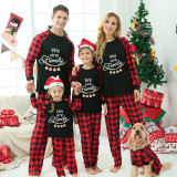Christmas Matching Family Pajamas We Are Family 2023 Ornaments Black Pajamas Set