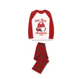Christmas Matching Family Pajamas Exclusive Design 2023 Our First Christmas Gnomes Pajamas Set