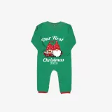 2023 Christmas Matching Family Pajamas Exclusive Design Our First Christmas Couple Gnomes Pajamas Set