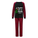 2023 Christmas Matching Family Pajamas Exclusive Family Together Flying Reindeer Black Pajamas Set