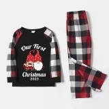 2023 Christmas Matching Family Pajamas Exclusive Design Our First Christmas Couple Gnomes Pajamas Set