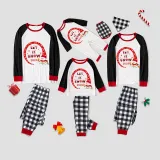 2023 Christmas Matching Family Pajamas Snowman Let It Snow White Pajamas Set