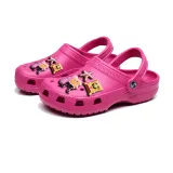Audlt Unisex Women Clog Summer Slipper Cartoon 7PCS Starfish Decoration Beach Slipper Shoes