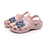 Audlt Unisex Women Clog Summer Slipper Cartoon Little Monsters Decoration Beach Slipper Shoes