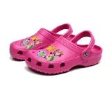 Audlt Unisex Women Clog Summer Slipper Random 10PCS Cartoon Monsters Decoration Beach Slipper Shoes
