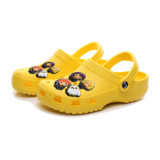 Audlt Unisex Women Clog Summer Slipper Random 10PCS Cartoon Harry Decoration Beach Slipper Shoes