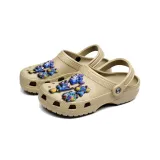 Audlt Unisex Women Clog Summer Slipper Cartoon Little Monsters Decoration Beach Slipper Shoes