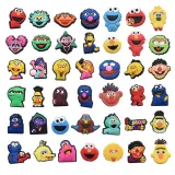 Audlt Unisex Women Clog Summer Slipper Random 6PCS Cartoon Characters Decoration Beach Slipper Shoes