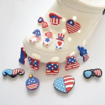 Audlt Unisex Women Clog Summer Slipper USA Independence Day Decoration Beach Slipper Shoes