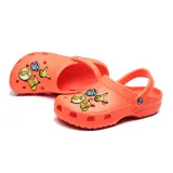 Audlt Unisex Women Clog Summer Slipper 10PCS Cartoon Accessories Decoration Beach Slipper Shoes