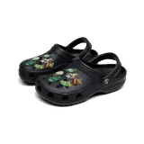 Audlt Unisex Women Clog Summer Slipper DIY 11 PCS Little Monster Decoration Beach Slipper