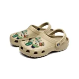 Audlt Unisex Women Clog Summer Slipper DIY 11 PCS Little Monster Decoration Beach Slipper