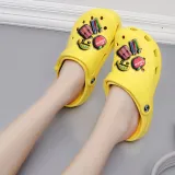 Audlt Unisex Women Clog Summer Slipper 5PCS Class Book Decoration Beach Slipper Shoes