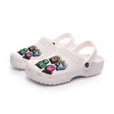 Audlt Unisex Women Clog Summer Slipper 9PCS Cartoon Games Character Decoration Beach Slipper Shoes