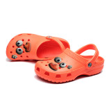 Audlt Unisex Women Clog Summer Slipper Croc Decoration Beach Slipper Shoes
