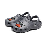 Audlt Unisex Men Clog Summer Slipper Bird Croc Decoration Beach Slipper Shoes
