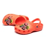 Audlt Unisex Women Clog Summer Slipper 5PCS Class Book Decoration Beach Slipper Shoes