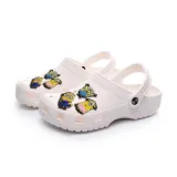 Audlt Unisex Women Clog Summer Slipper 12PCS Cartoon Starfish Decoration Beach Slipper Shoes