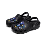 Audlt Unisex Women Clog Summer Slipper Cartoon Little Monsters Decoration Beach Slipper Shoes