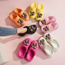 Audlt Unisex Women Clog Summer Slipper 5PCS Class Book Decoration Beach Slipper Shoes