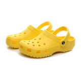 Audlt Unisex Women Clog Summer Slipper Heart Bear Croc Decoration Beach Slipper Shoes